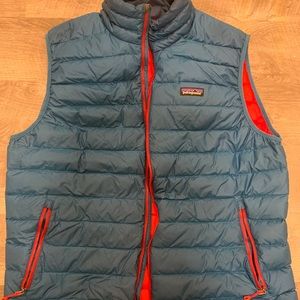 Patagonia Light Blue Two Tone Vest